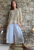 Conrad Grunge Loose Cotton Knit Oat